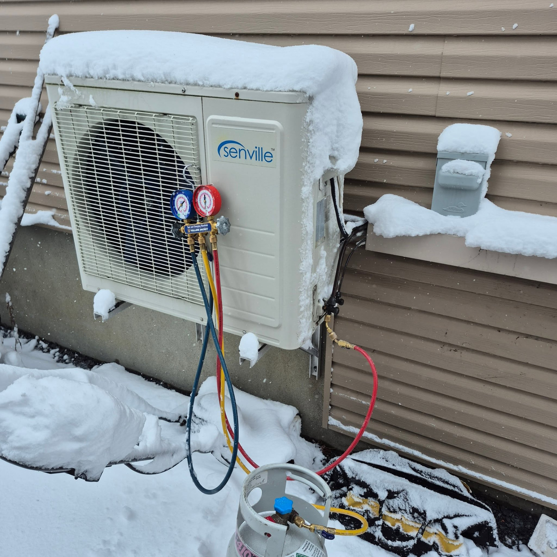 Entretien d’une thermopompe en hiver